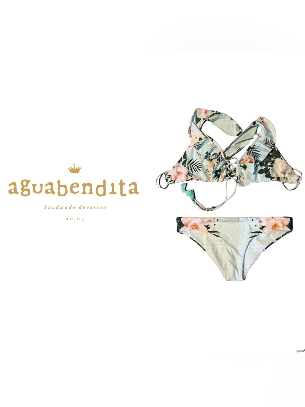 Agua Bendita Camellia Story Martina Zoe Bikini Set